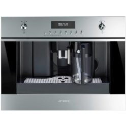 Smeg Linea CMS6451X  60cm Reduced height (45cm) Built In Coffee Machine in Stainless Steel